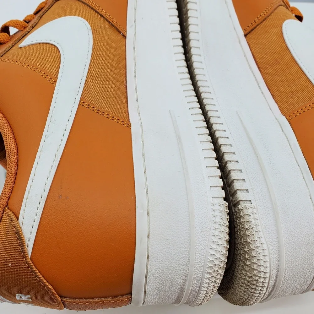 Nike Air Force 1 Low Monarch Sail Orange White FB2048-800 Mens 12.5 Sneaker‎ - Picture 11 of 11